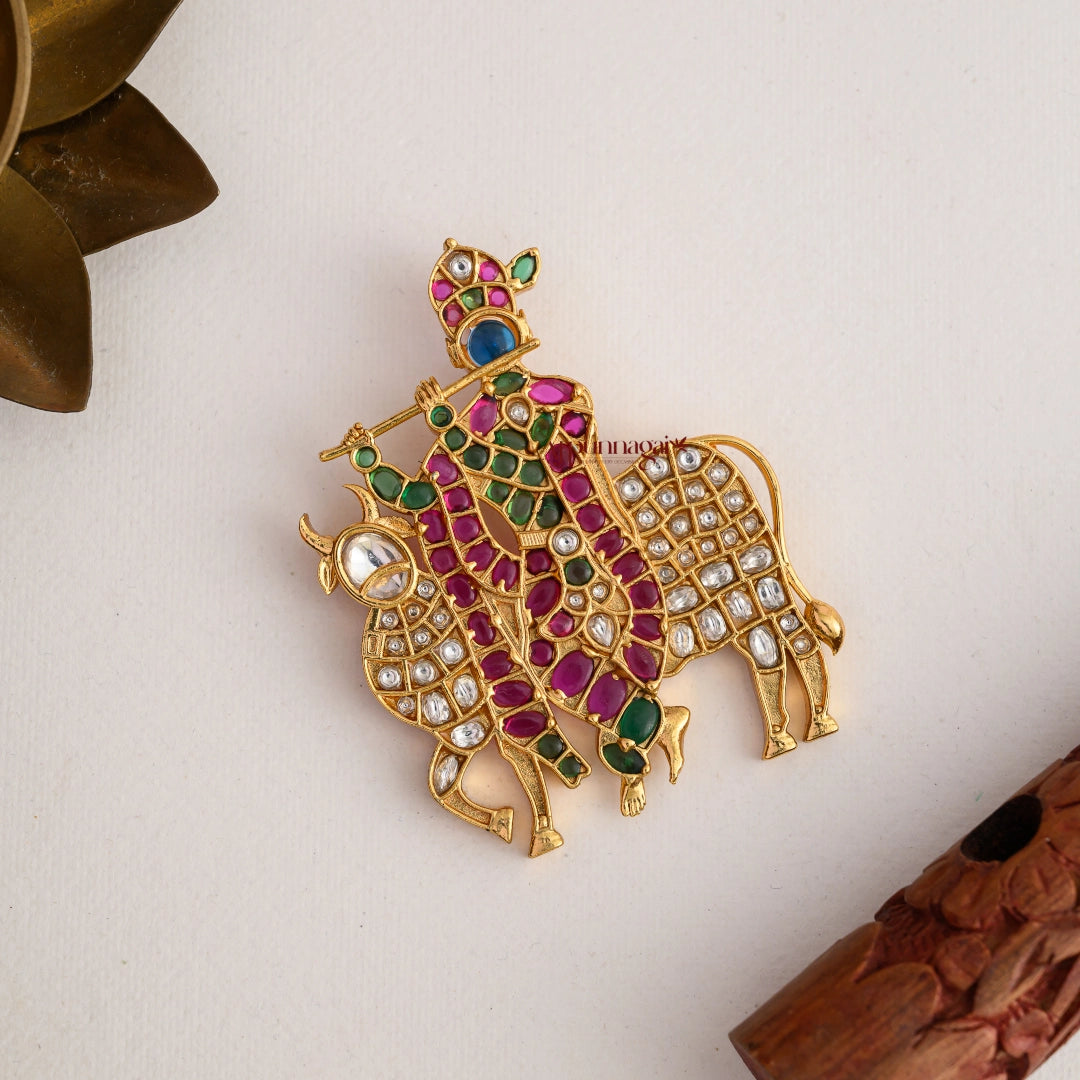Lord Krishna Kemp Pendant