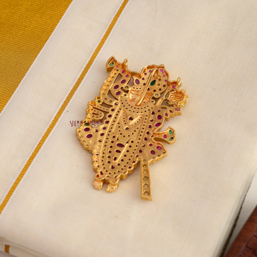 Lord Shrinathji Kemp Pendant