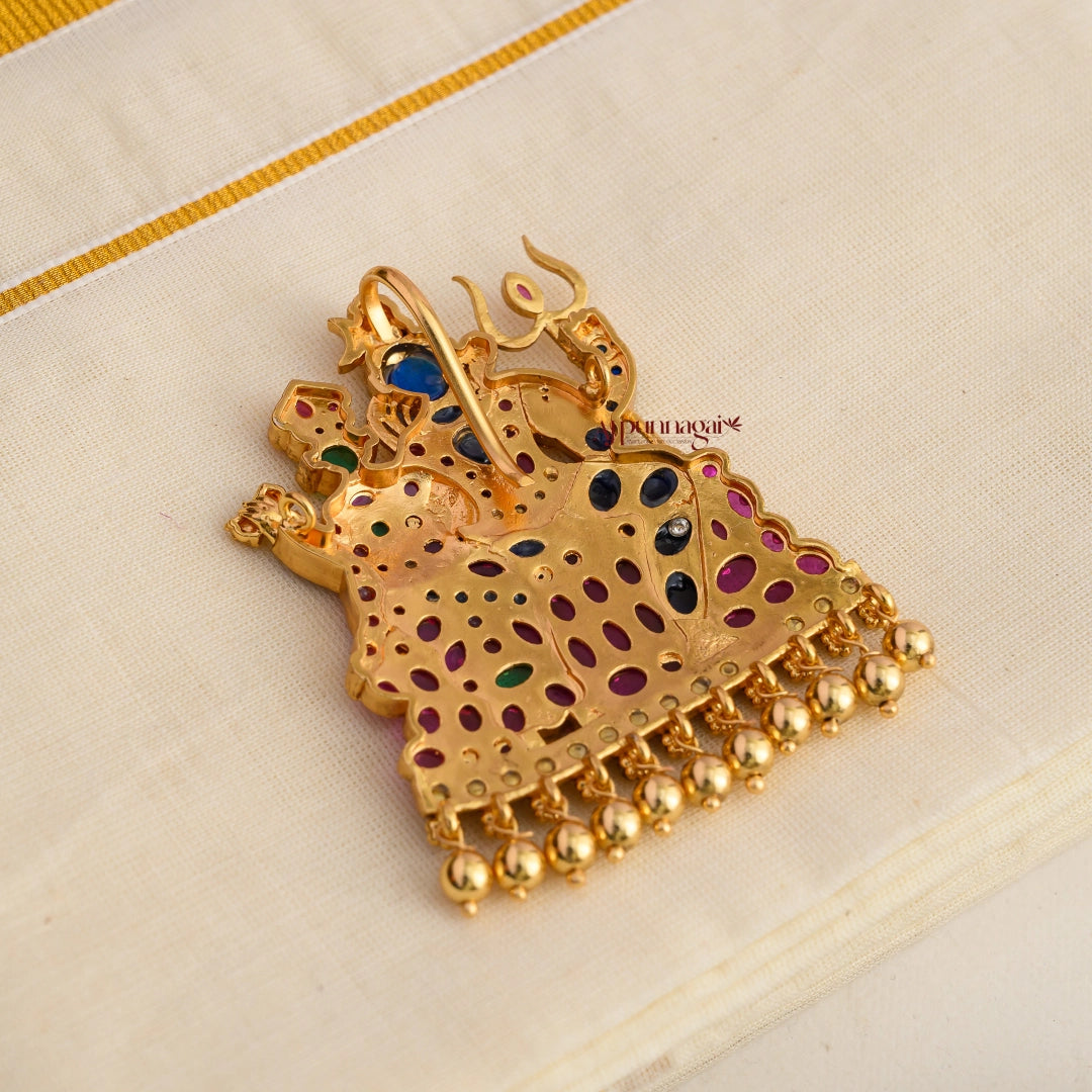 Shivan Parvathi Kemp Pendant