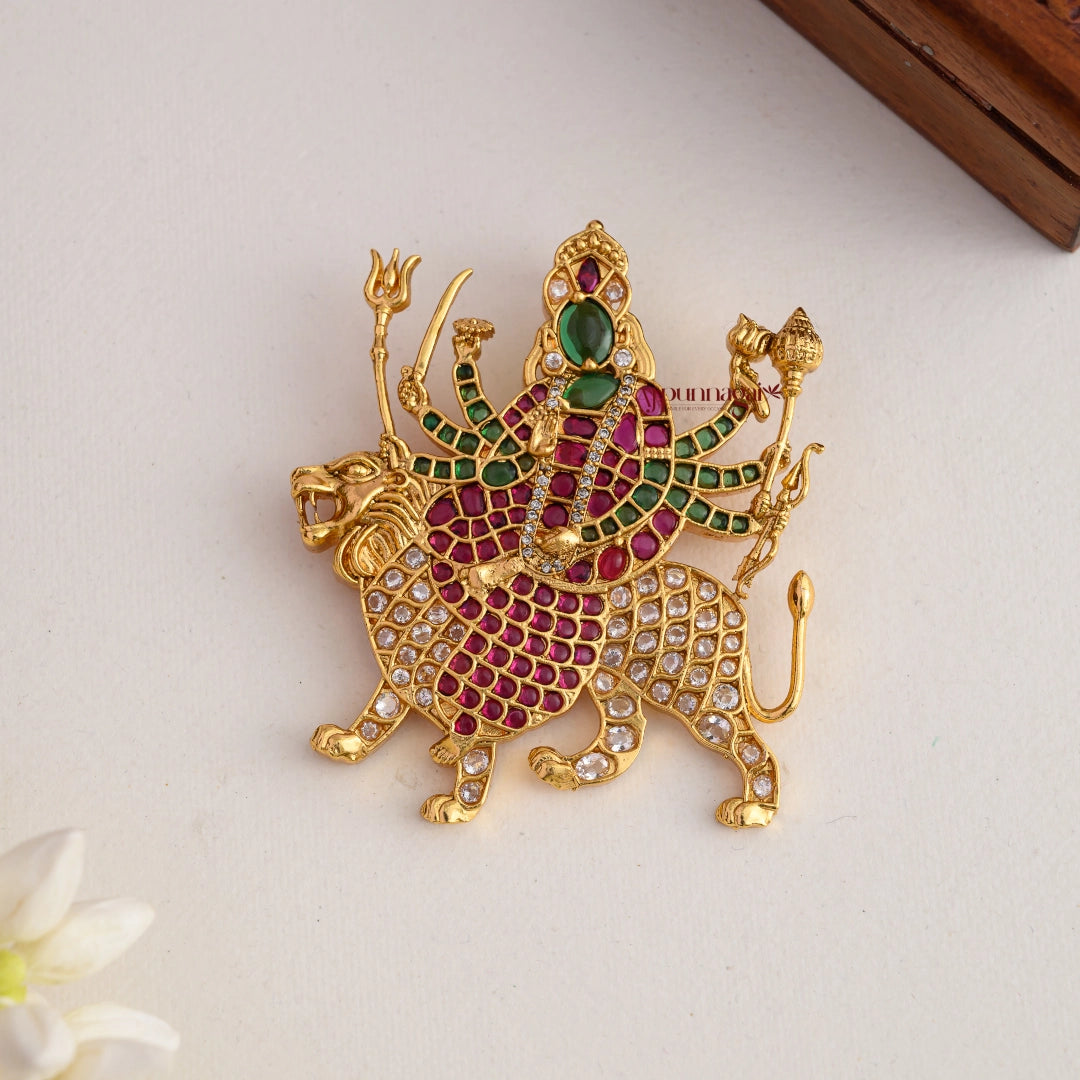 Ma Durga Kemp Pendant