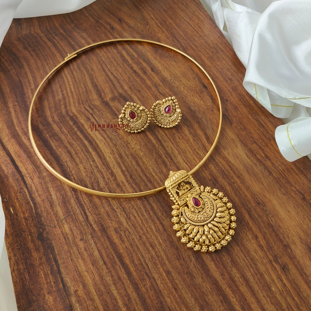 Antique Finish Hasli Necklace