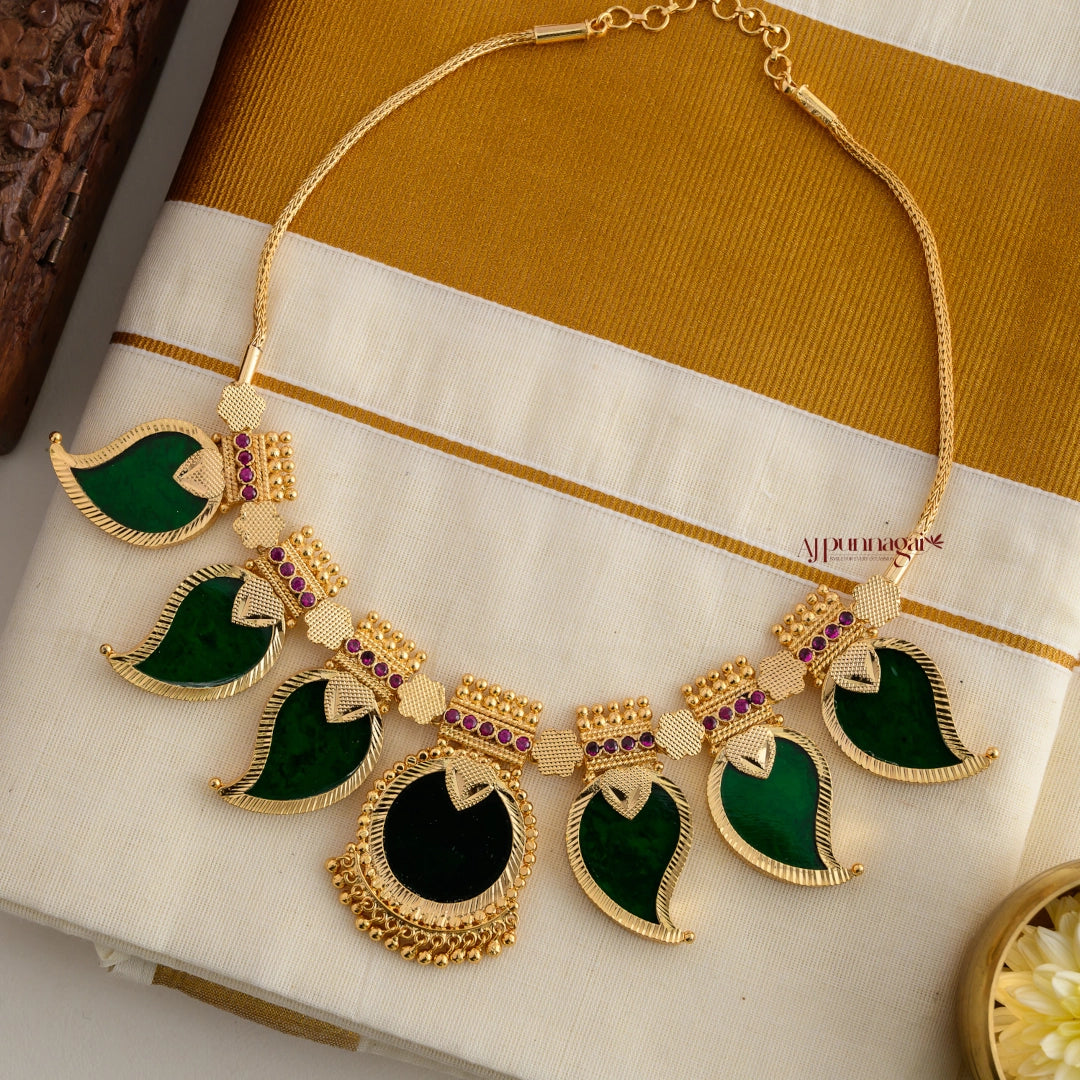 Mango Palakka Bridal Necklace