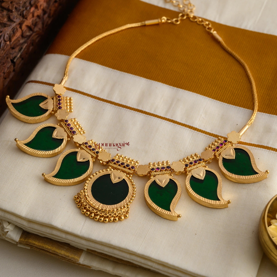 Mango Palakka Bridal Necklace