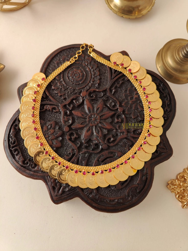 Lakshmi Coin Necklace