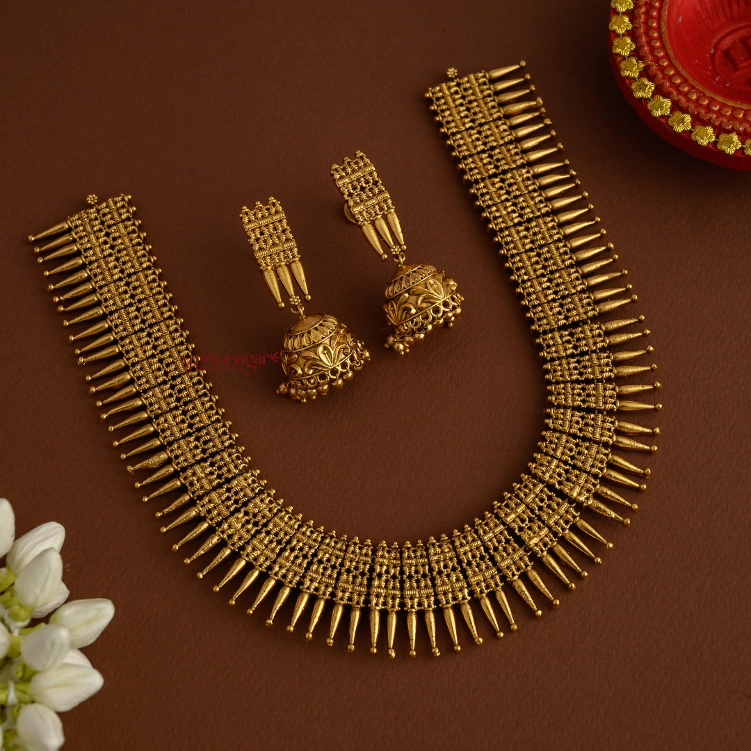 Gold Look Alike Spike Necklace