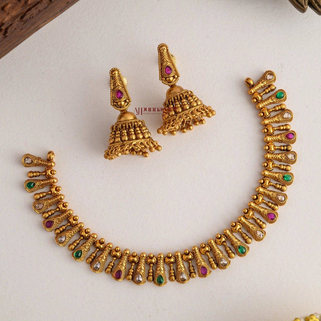 Stylish Non Idol Antique Necklace