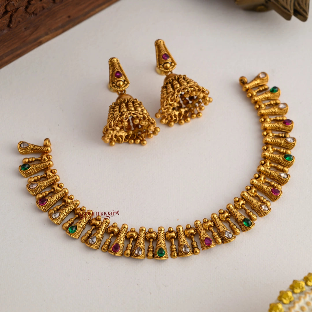 Stylish Non Idol Antique Necklace
