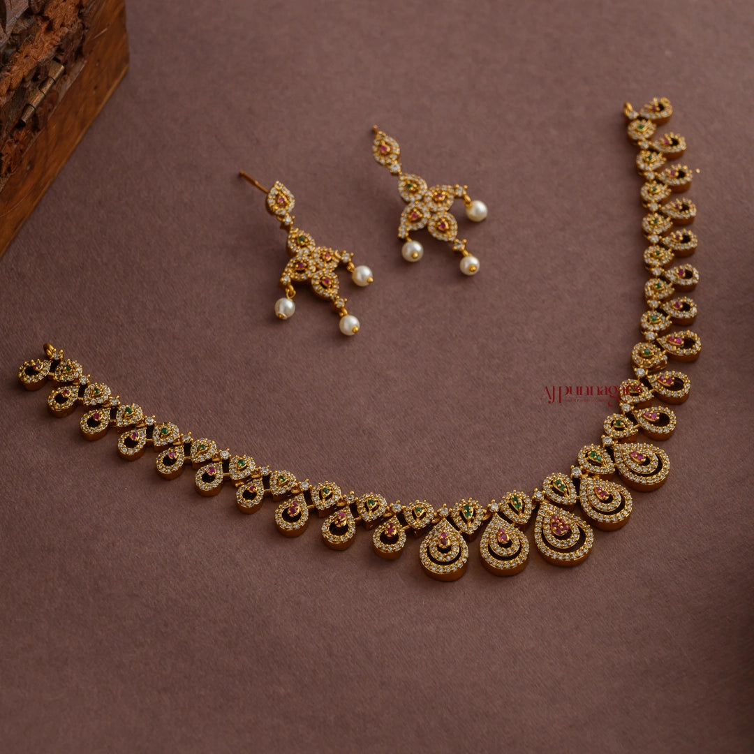 Dazzling AD Necklace