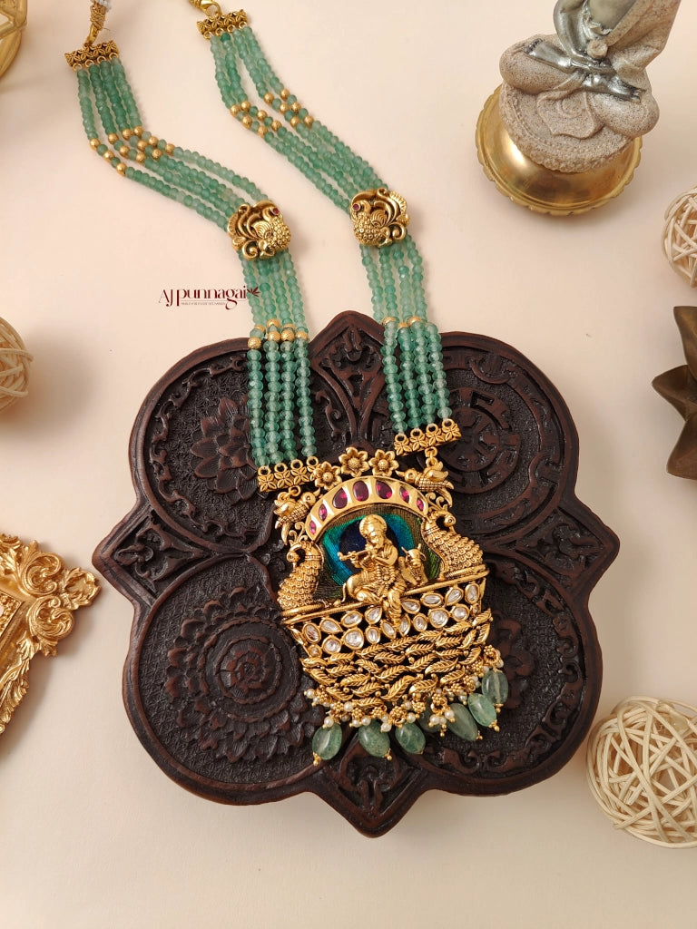 Royal Look Krishna Beaded Haram