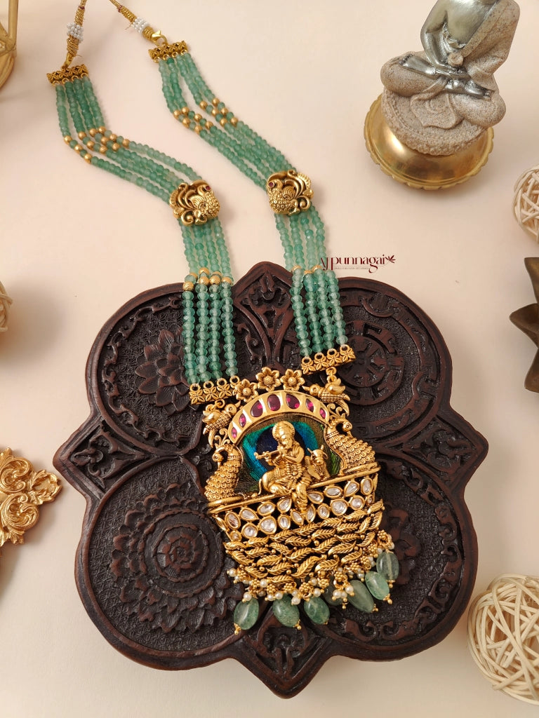 Royal Look Krishna Beaded Haram