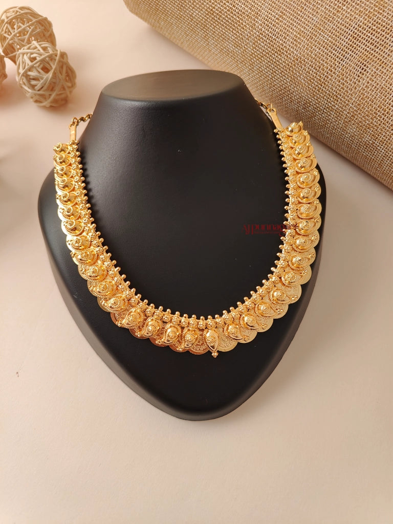 2 in 1 Mango and Lakshmi Coin Necklace