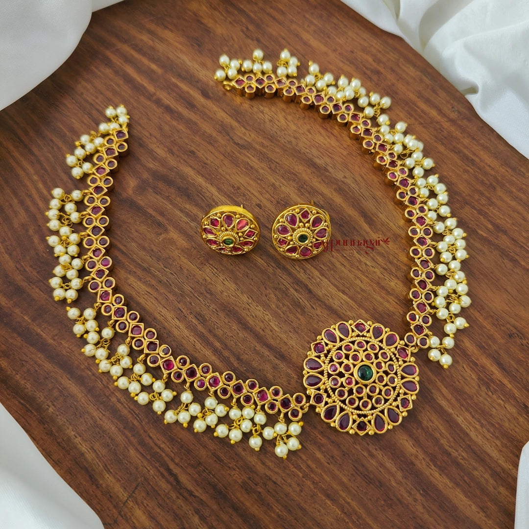 Kemp Guttupusalu High Neck Choker