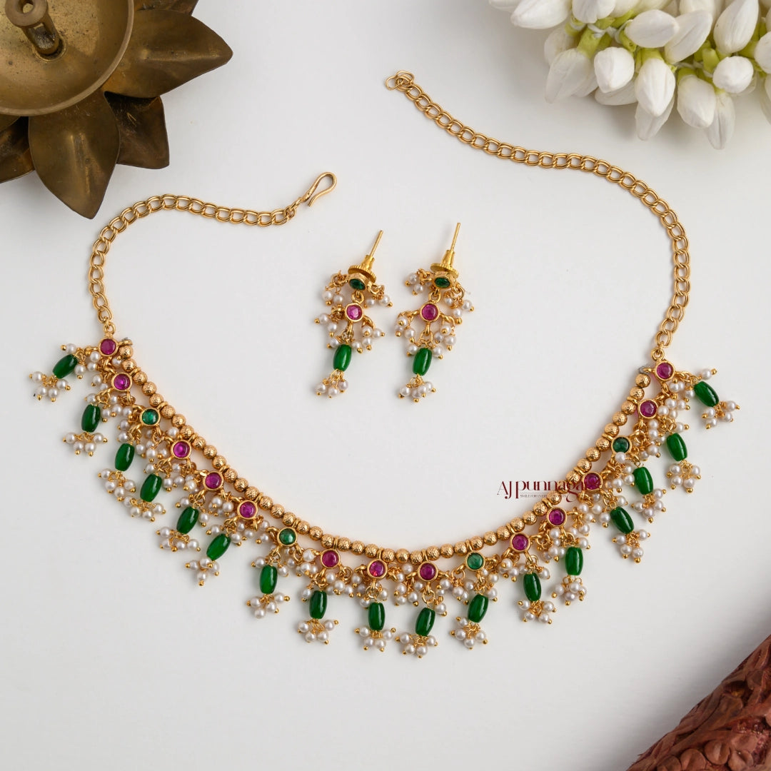 Drop Kemp Matt Necklace