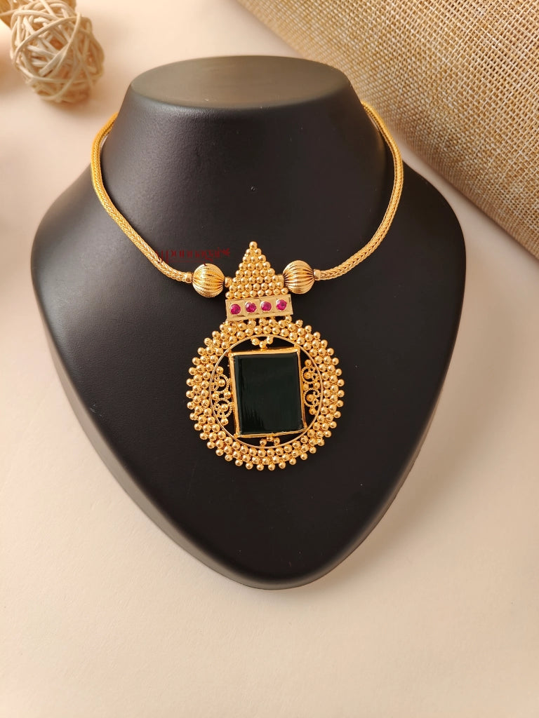 Green Stone Necklace