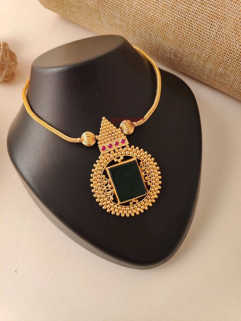 Green Stone Necklace