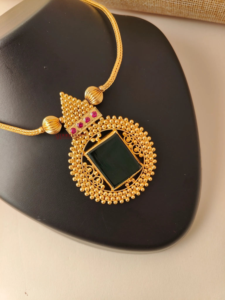Green Stone Necklace
