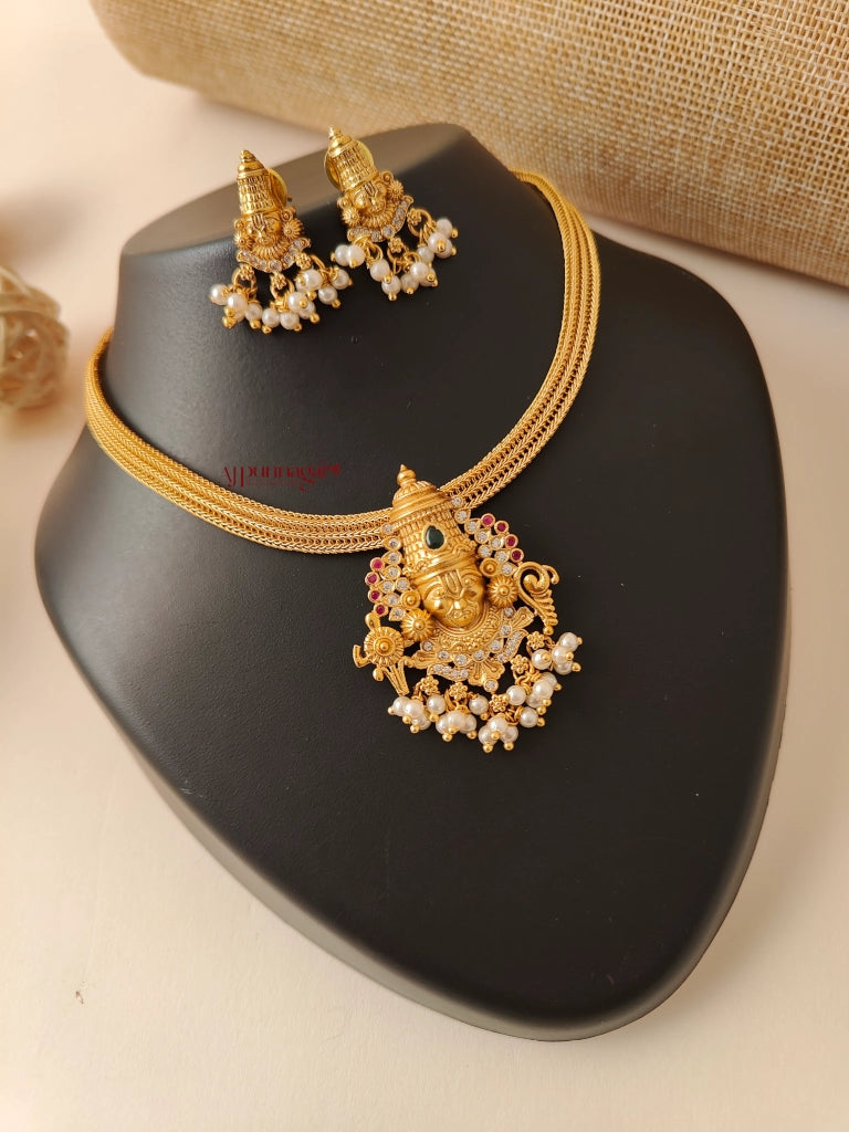 Perumal Matt Necklace