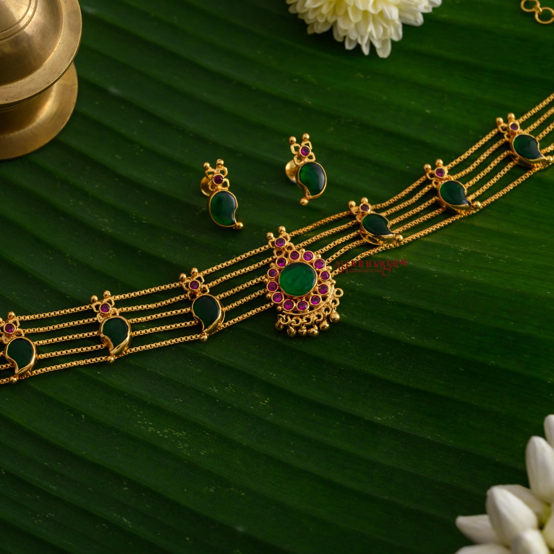 Green Mango Palakka Choker