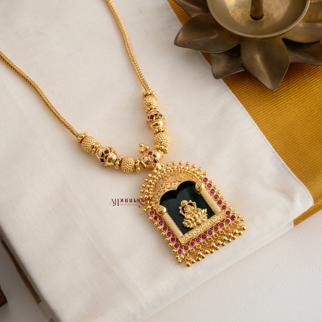 Temple Style Lakshmi Palakka Necklace