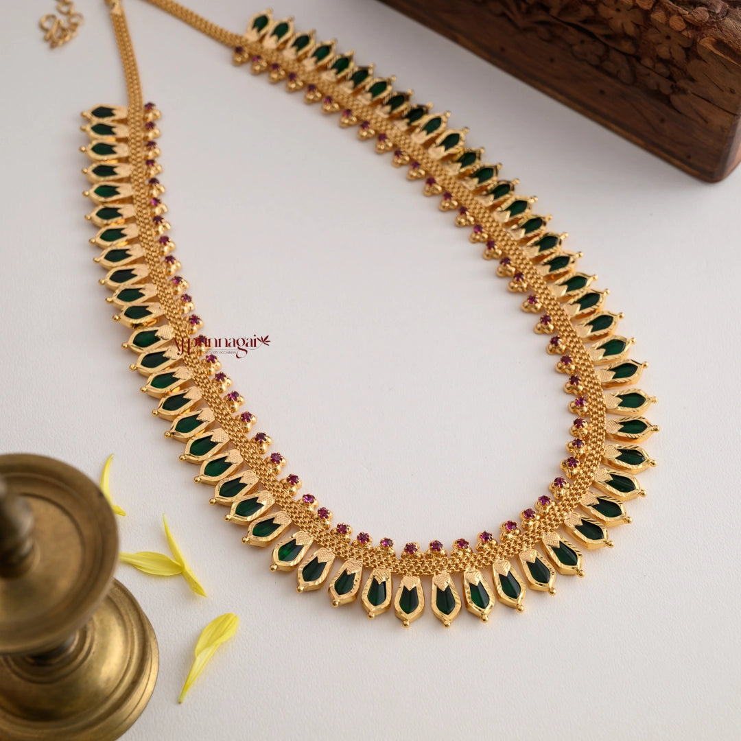 Traditional Green Nagapaddam Haram