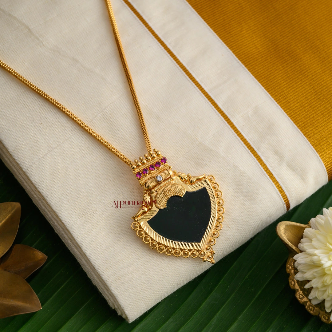 Trendy Palakka Pendant Chain