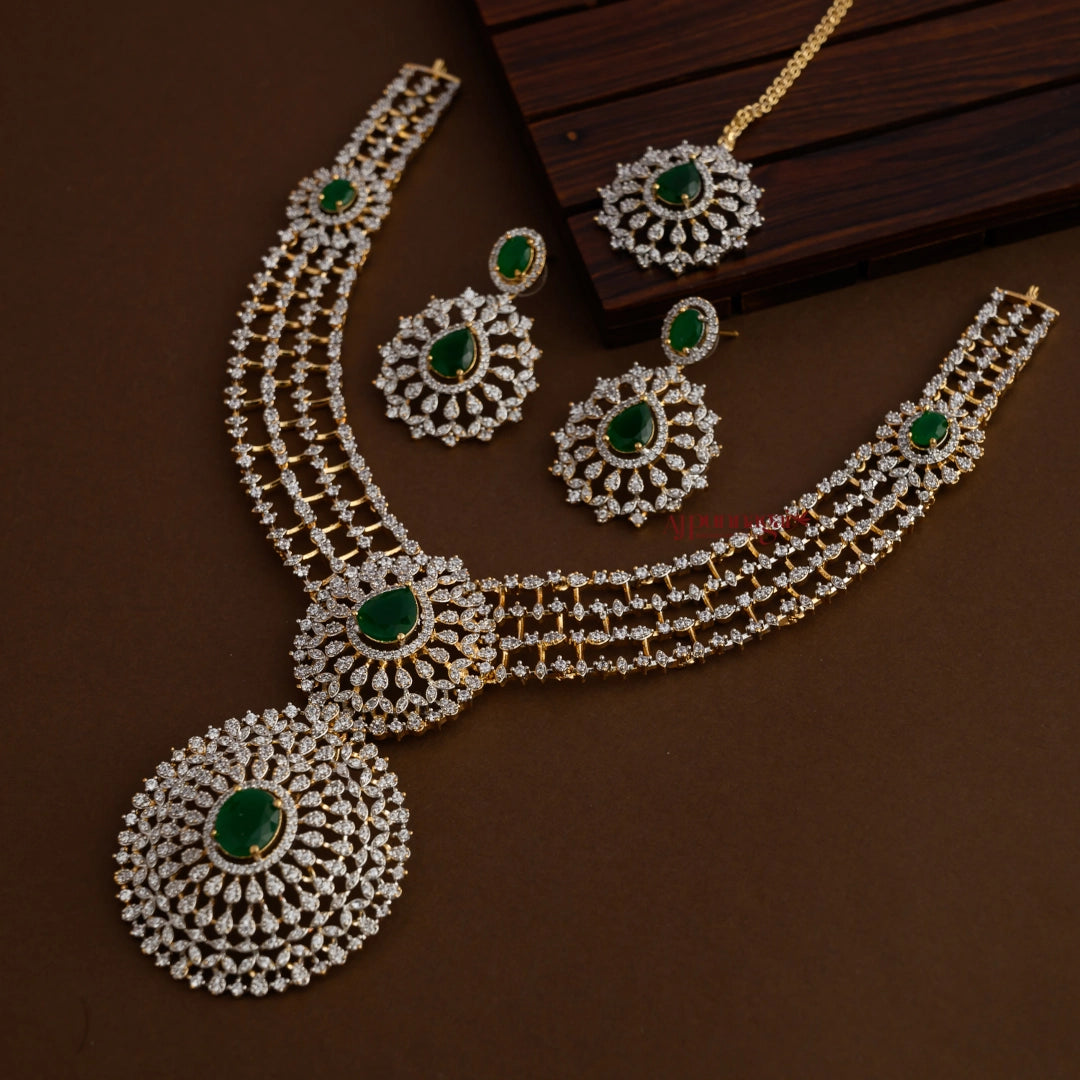 Diamond Replica AD Pendant Removable Mid Haram - Green