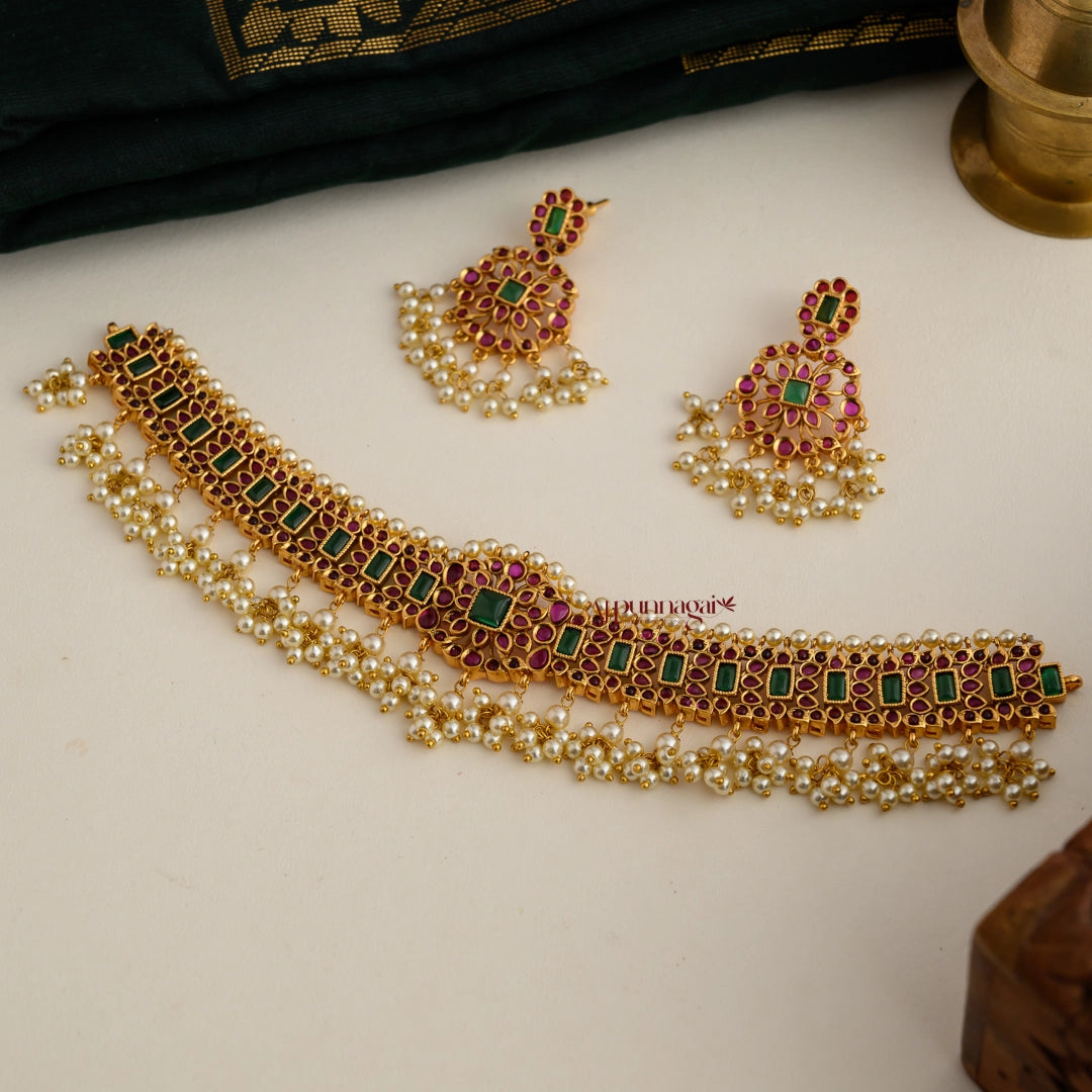 Kemp Guttapusalu High Neck Choker