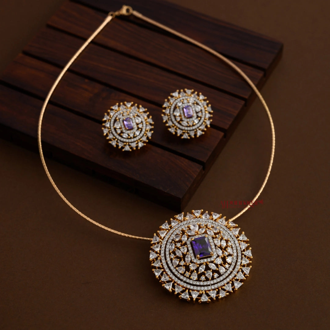 Sparkling Diamond Replica Necklace - Lylac