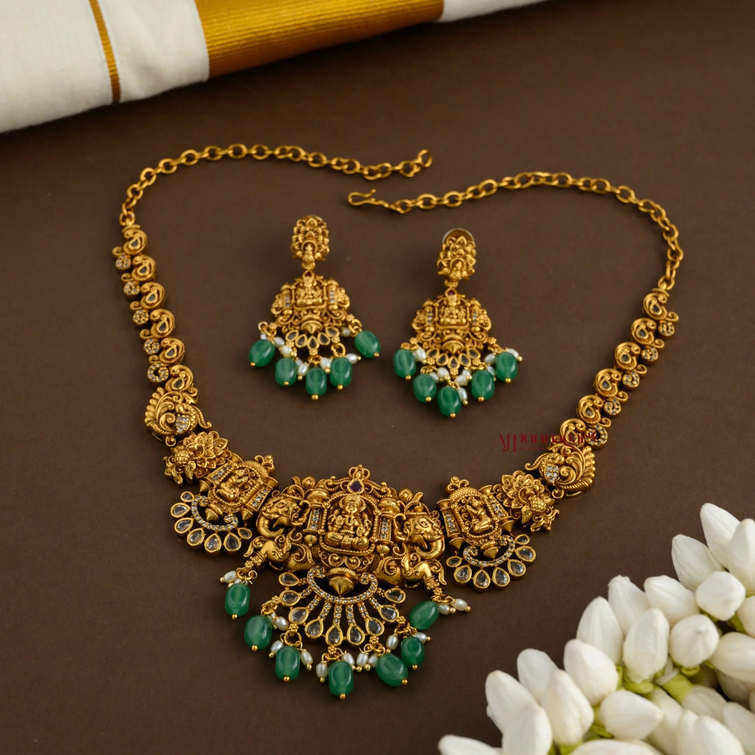 Royal Look Nakshi Bridal Necklace