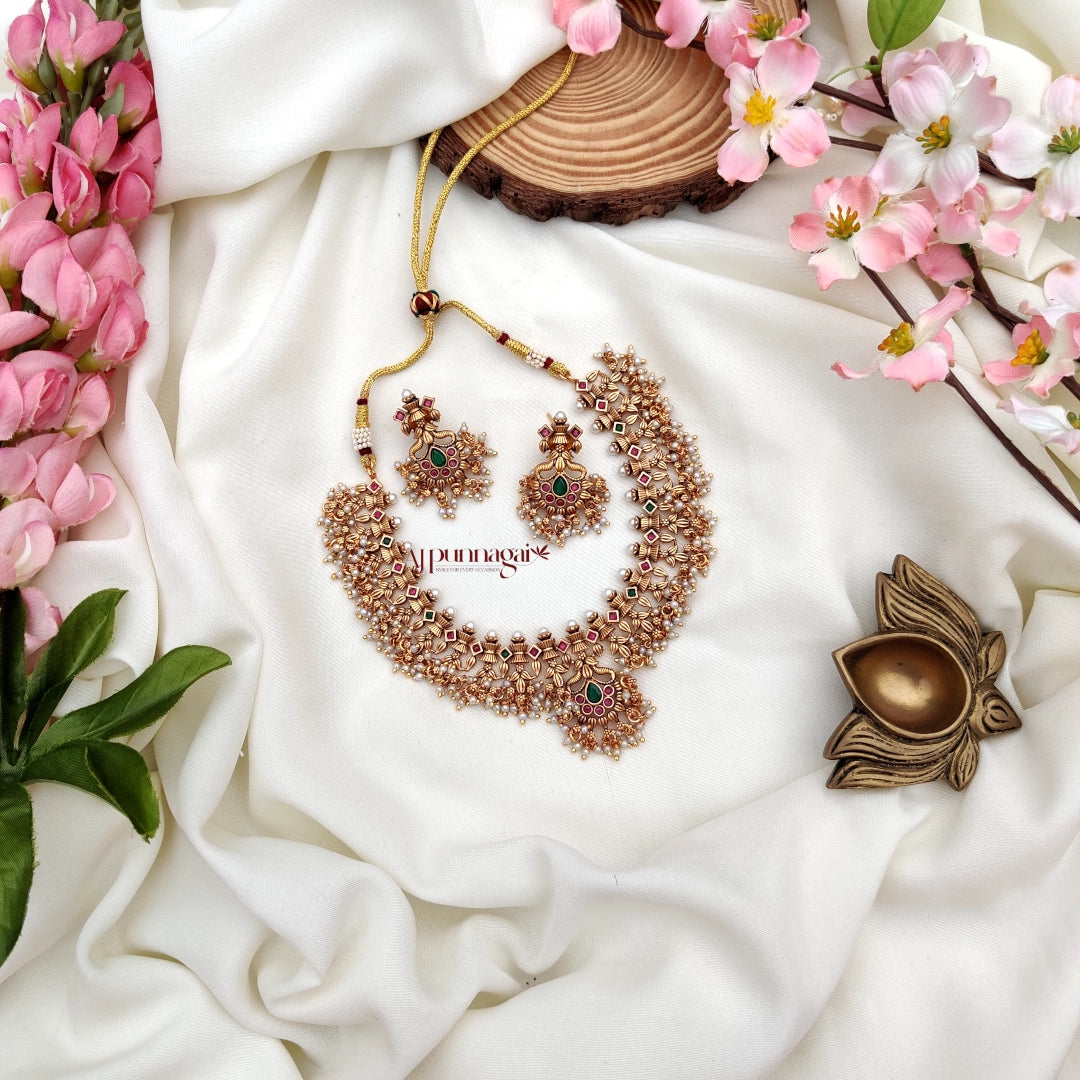 Guttapusalu Unique Design Necklace