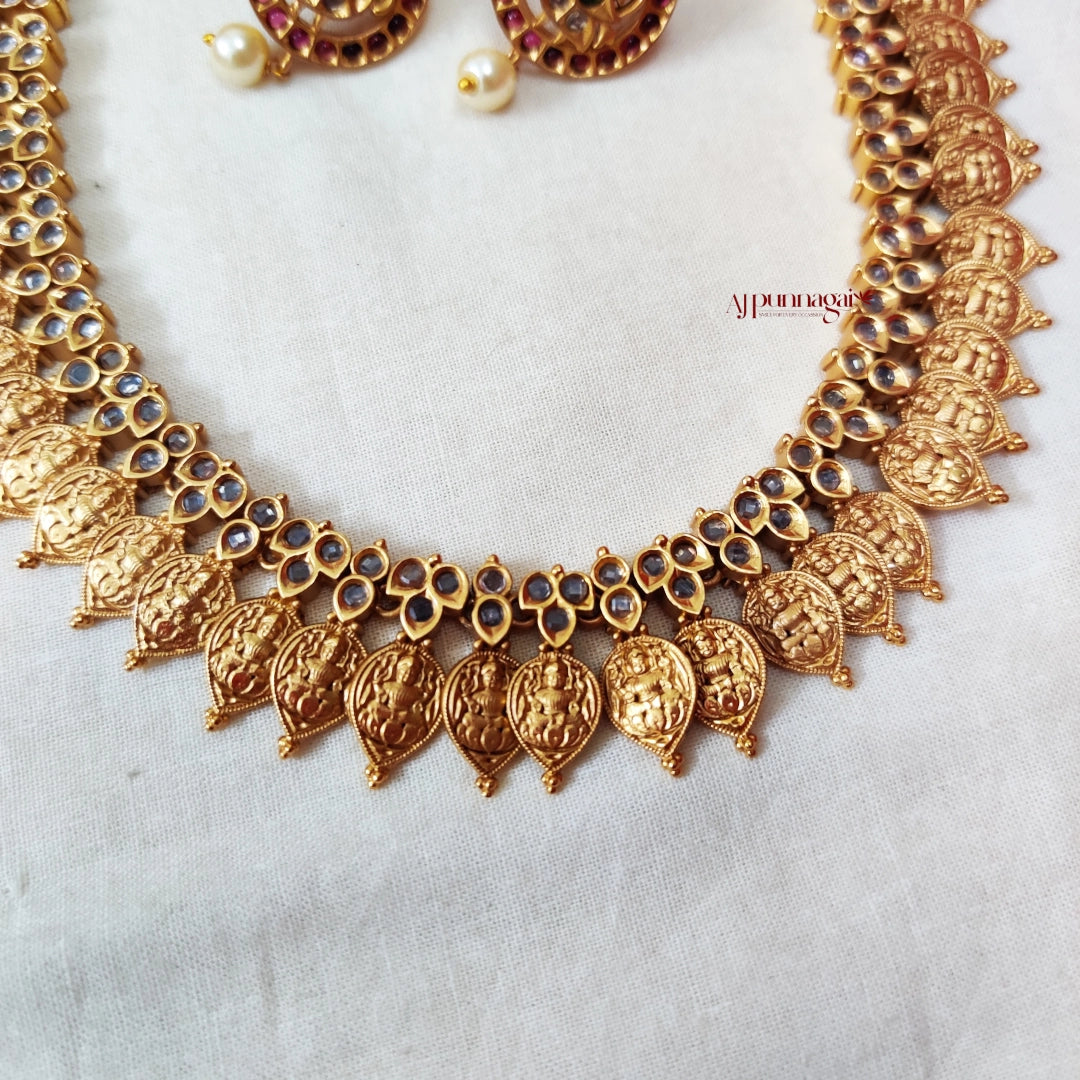 Traditional Lakshmi Coin Necklace