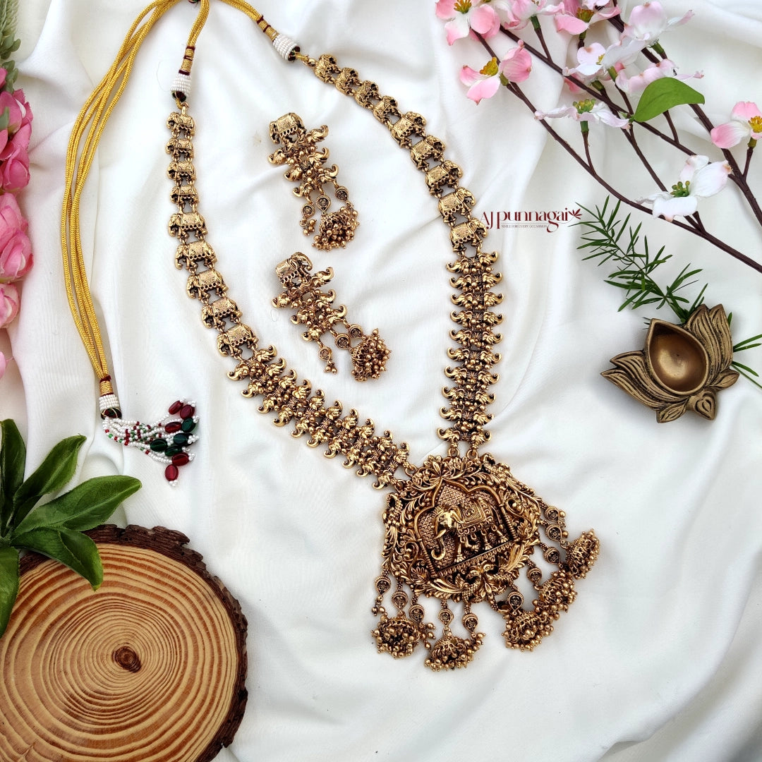 Royal and Elegant look Elephant Design Haram