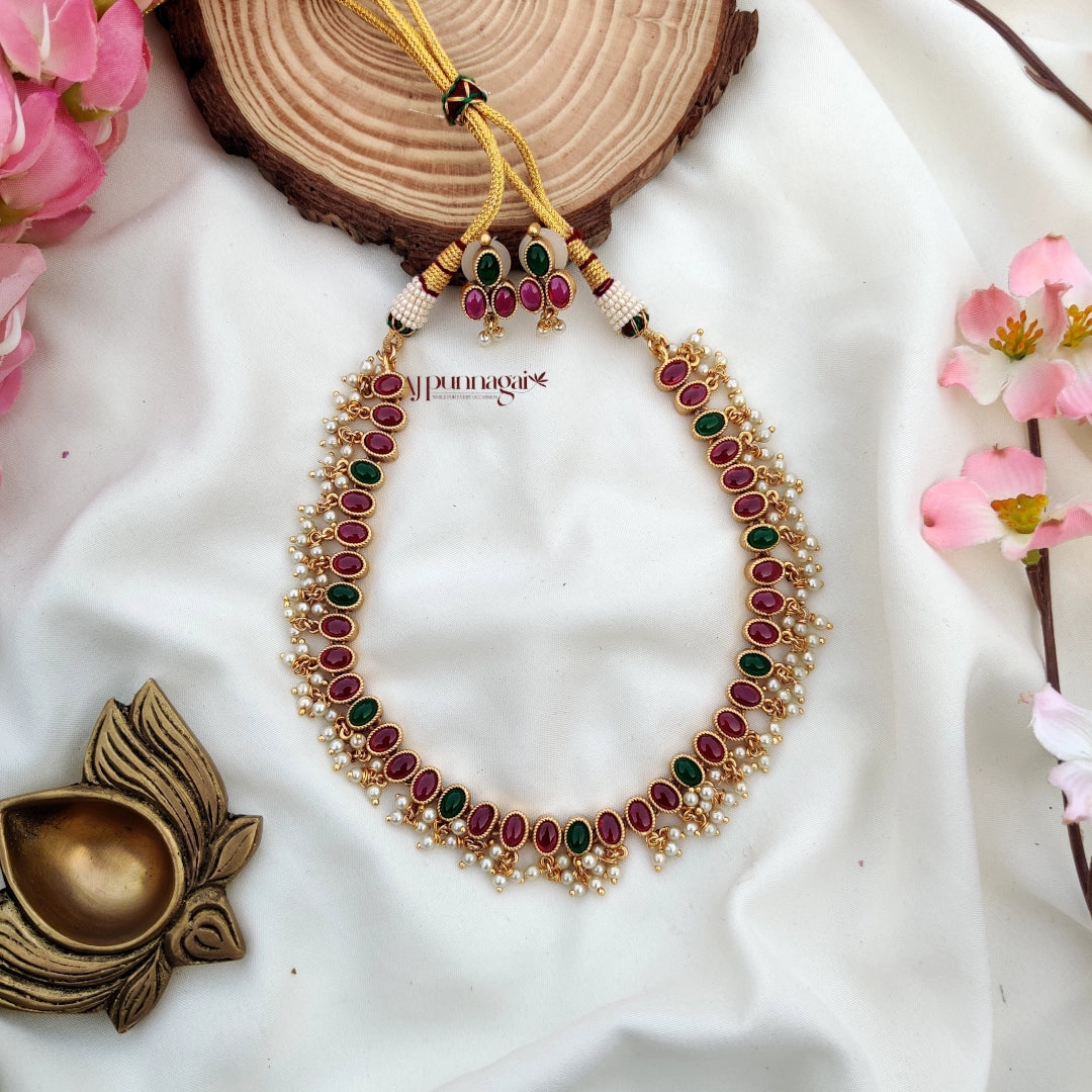 Elegant Kemp stone Necklace