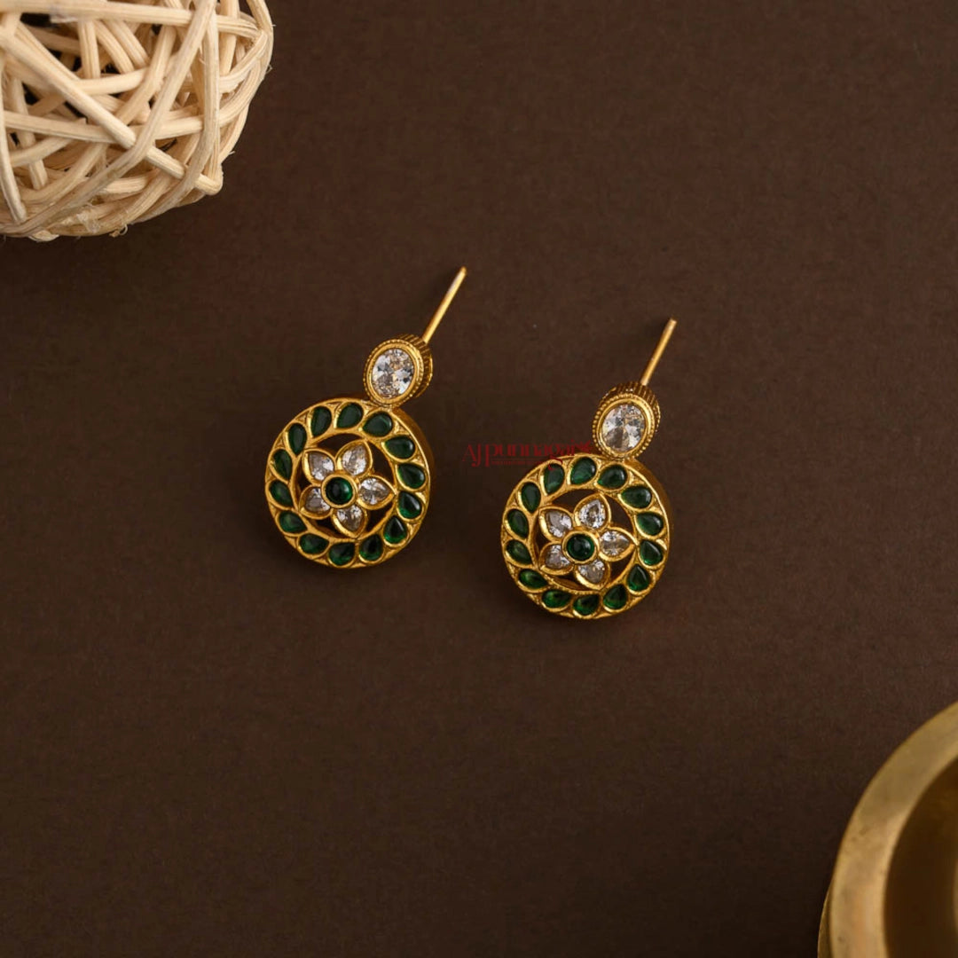 Kemp Peacock Necklace - Green