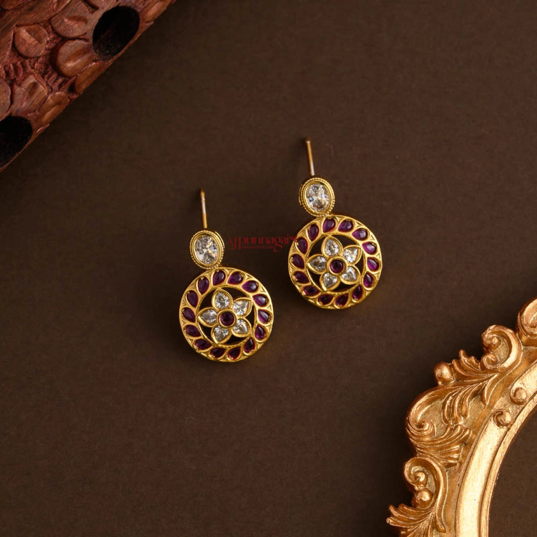 Kemp Peacock Necklace - Ruby