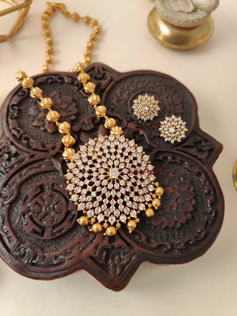 AD Pumpkin Beaded Haram