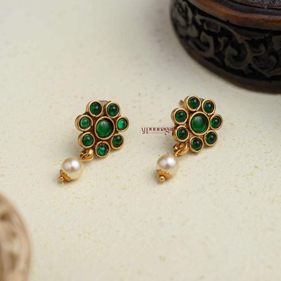 Traditional Kemp Stone Attigai - Green