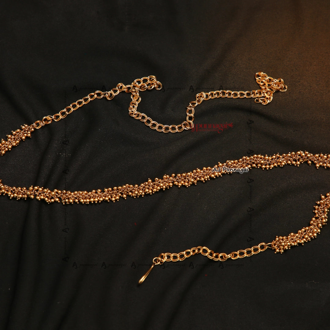 Gold look-alike hip belt