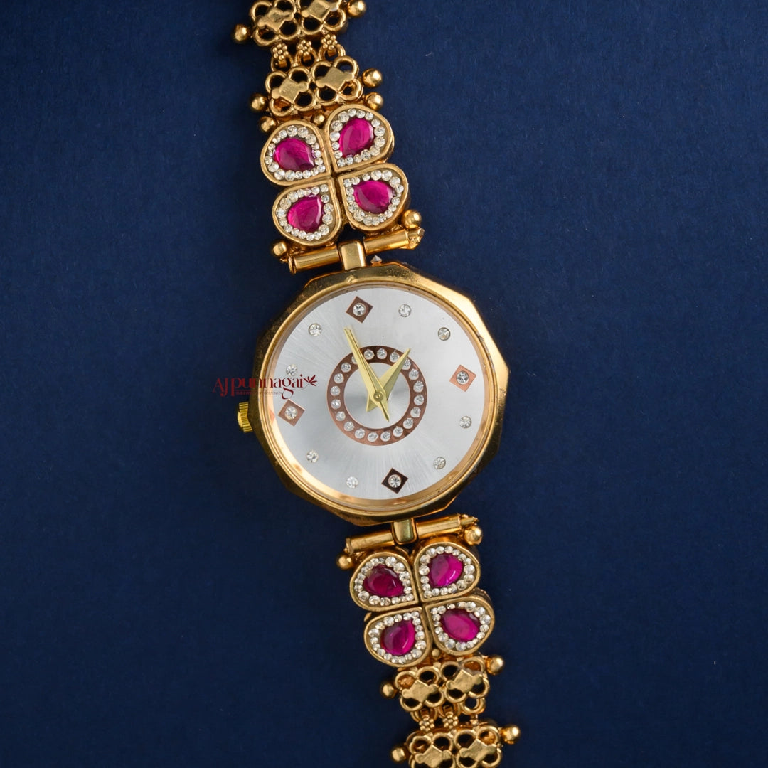 Gold Look Alike Bridal Watch