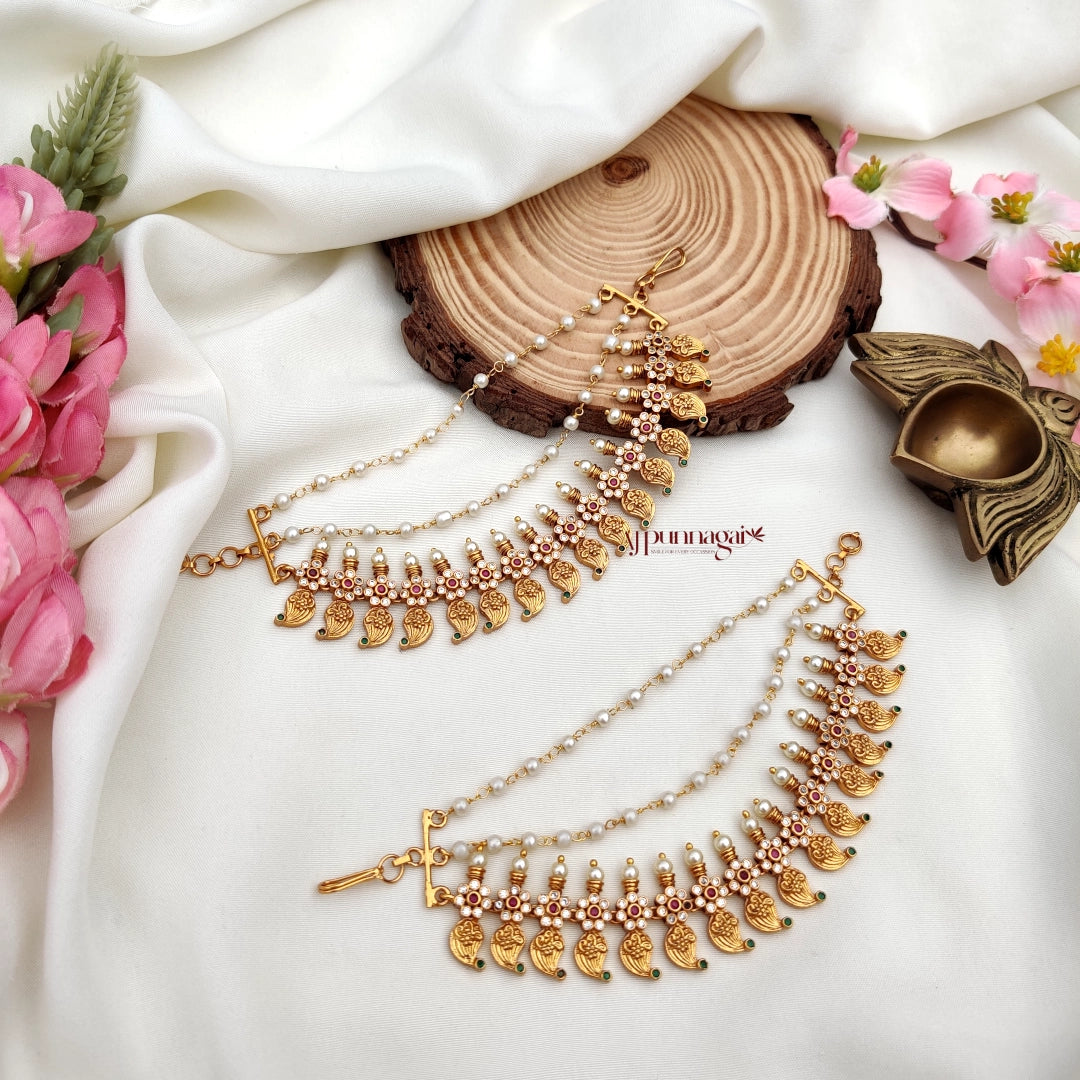 Bridal Mango shaped AD maatal