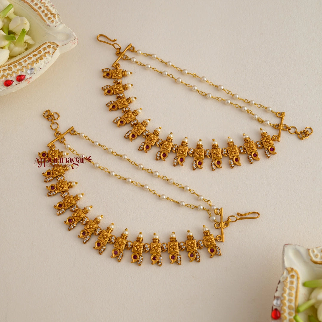 Mesmerizing Three Layer Mattal - Pearl