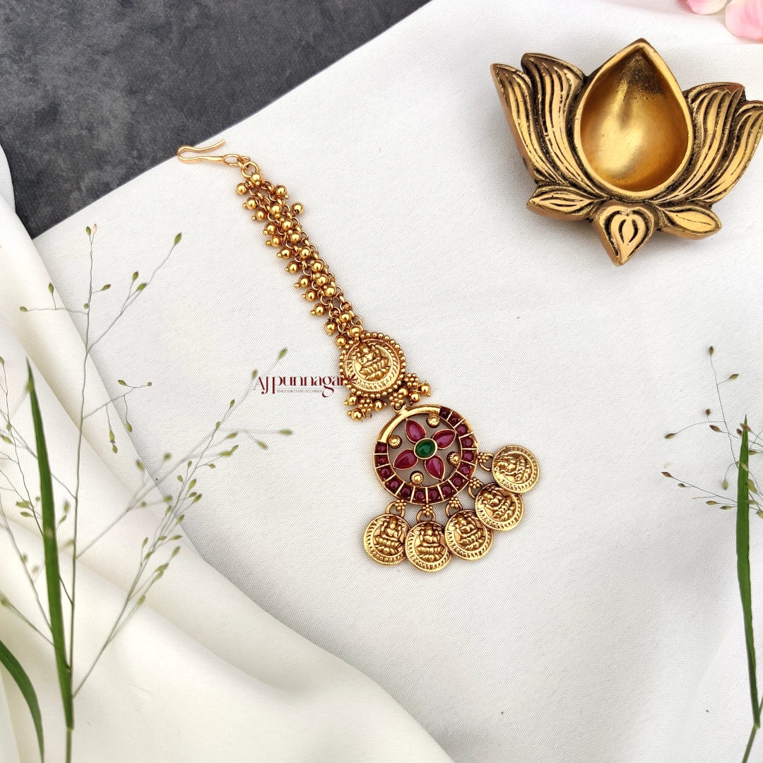 Elegant Lakshmi Motifs chutti - Multi