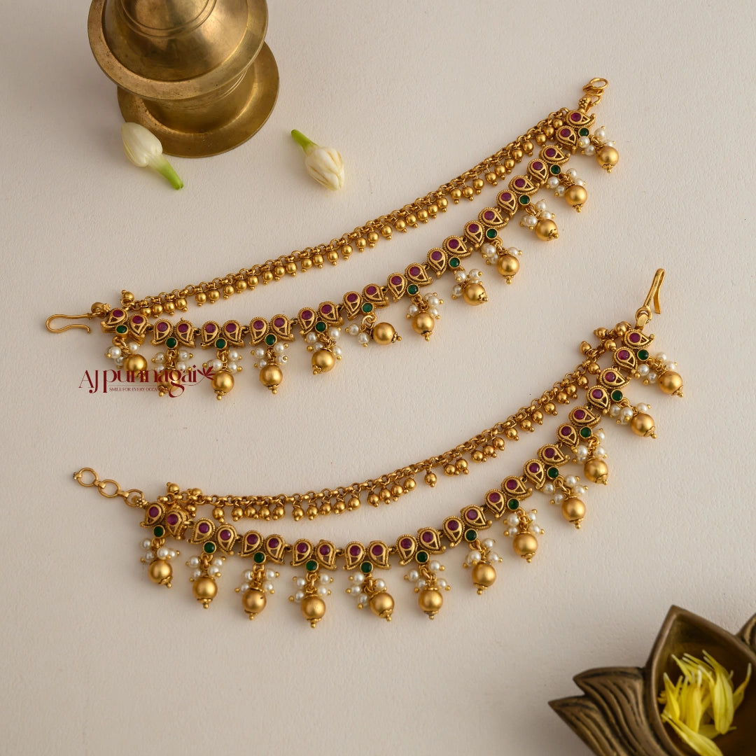 Mango Multi Bridal Mattal - Gold