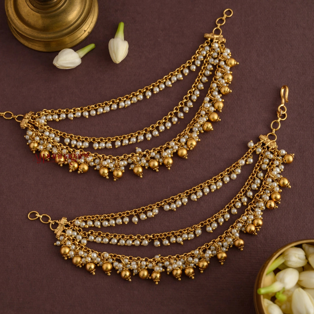 Grand Three Layered Pearl Mattal