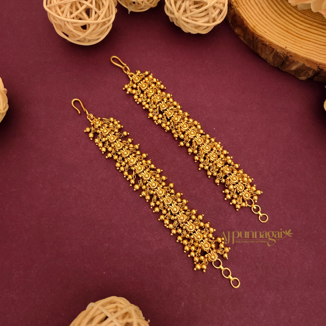 Lovely Gold Look Alike Bridal Mattal - Gold