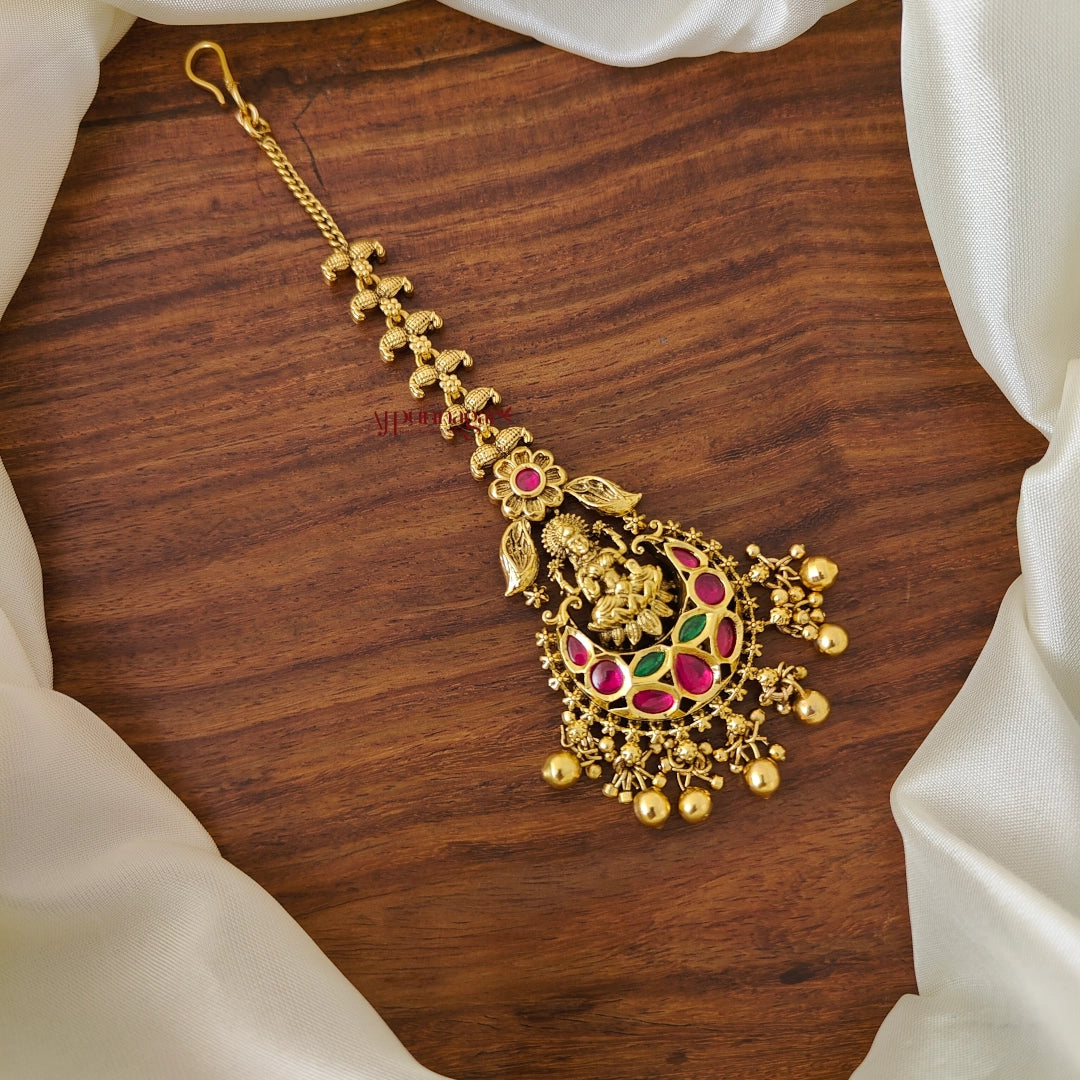 Gold Look Alike Lakshmi Chutti - Multi