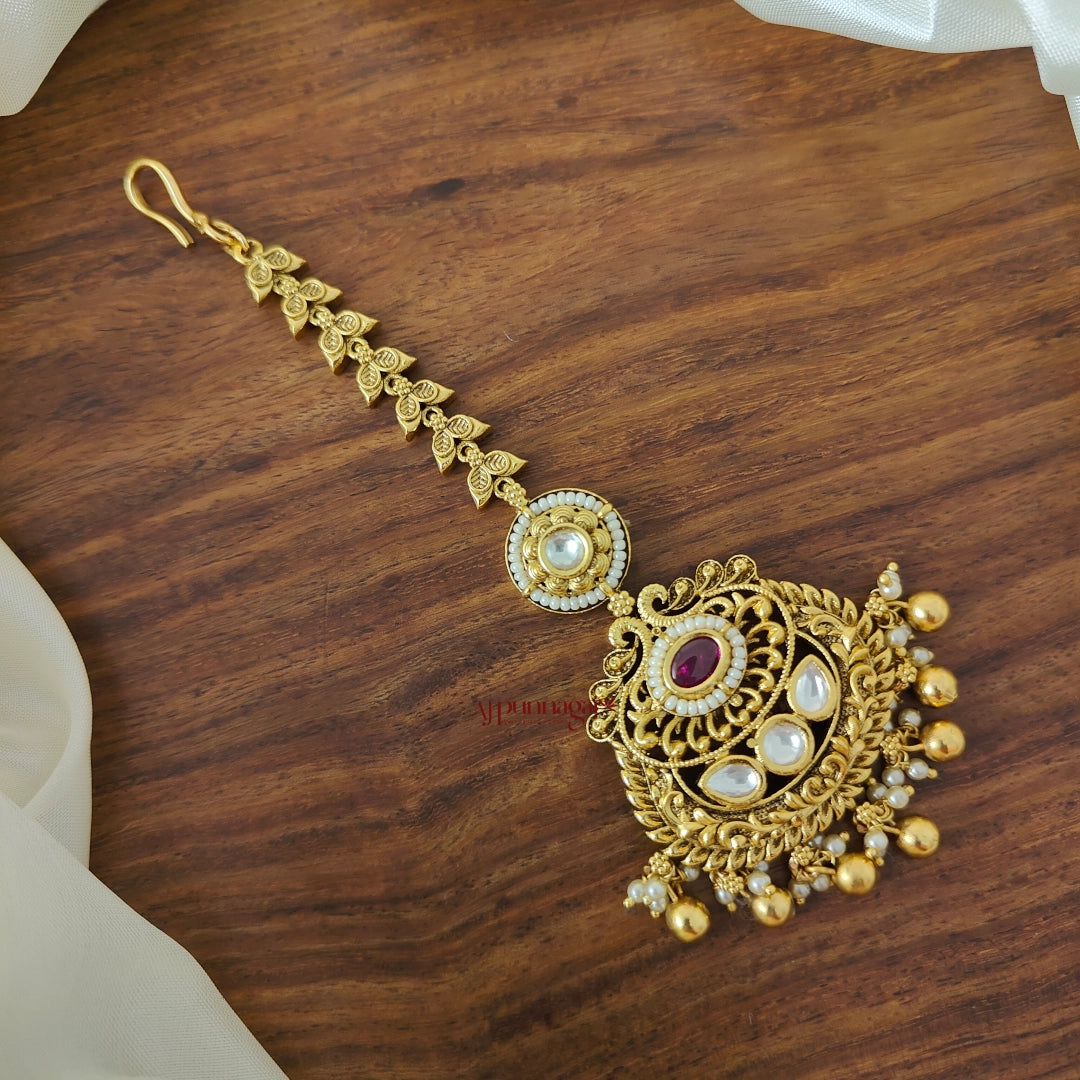 Grand Bridal Chutti - Ruby