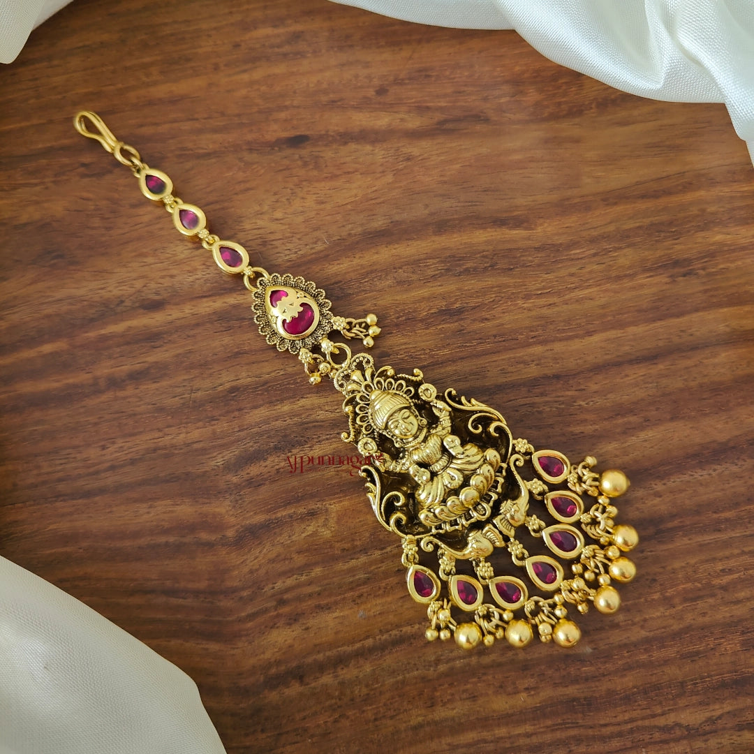 Grand Lakshmi Kemp Chutti - Ruby