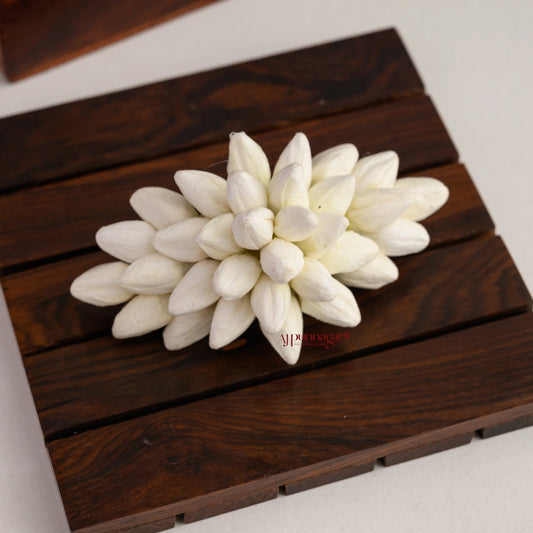 Artifical Jasmine Bud - Medium Hair Clip