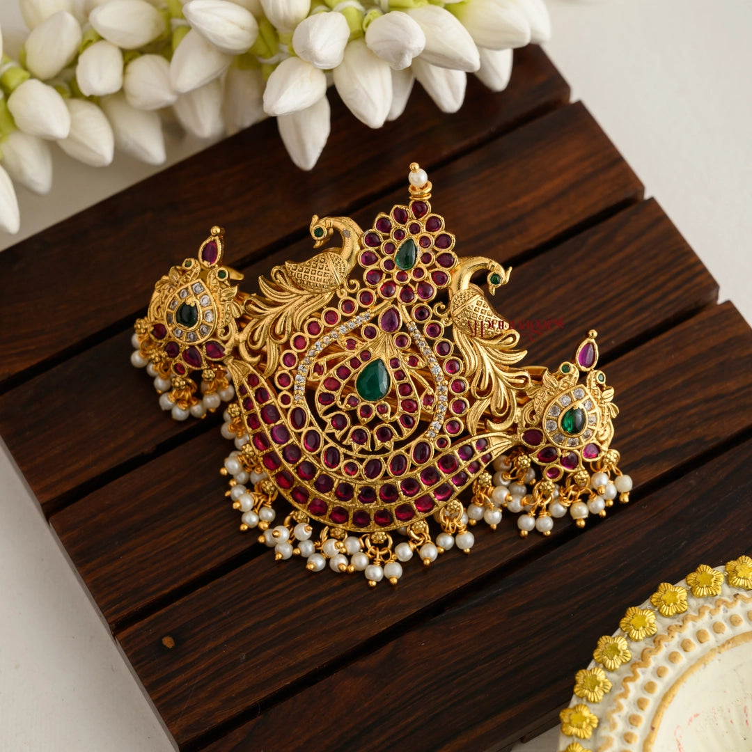 Grand Kemp Peacock Hair Clip